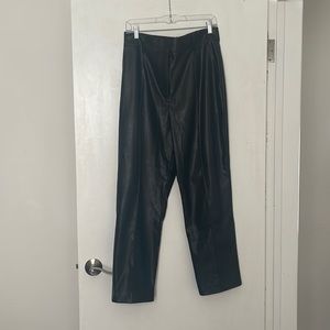 Ted Baker Leather Pants with Belt